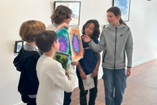 Atelier dessin enfants médiation artistique — Tristan Alexandre