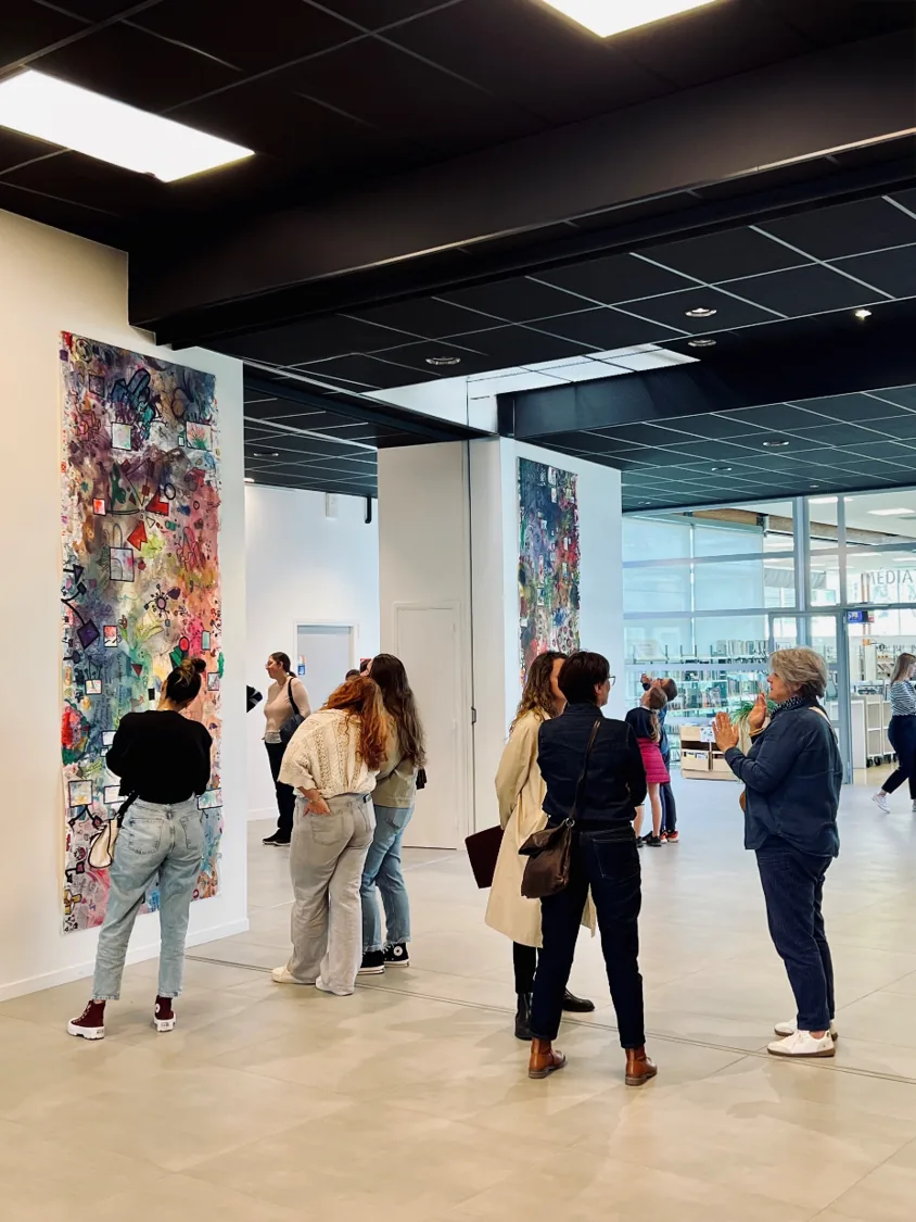 Les Mondes Mobiles — Arts en Balade — CSE Michelin, Clermont-Ferrand, Mars – juin 2025 — projet de Tristan Alexandre
