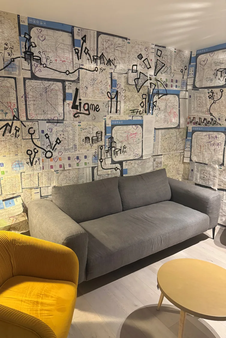 Quand on n'a que l'amour — Appartement étudiant reconstitué — Paris 13e, Août – décembre 2025 — projet de Tristan Alexandre