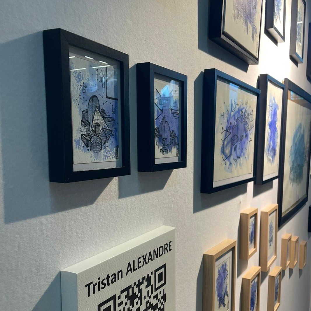 Poèmes Bleus Tristan Alexandre 2023